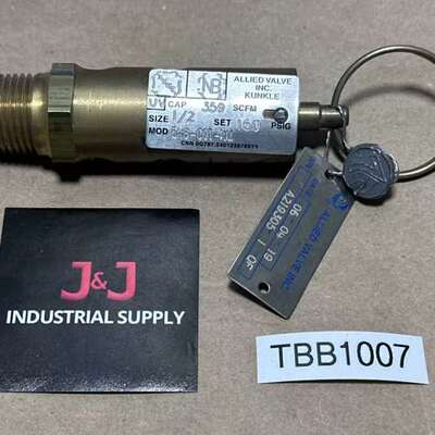 SURPLUS- Allied / Kunkle 阀 546-C01-KM 安全缓解阀 1/2【议】