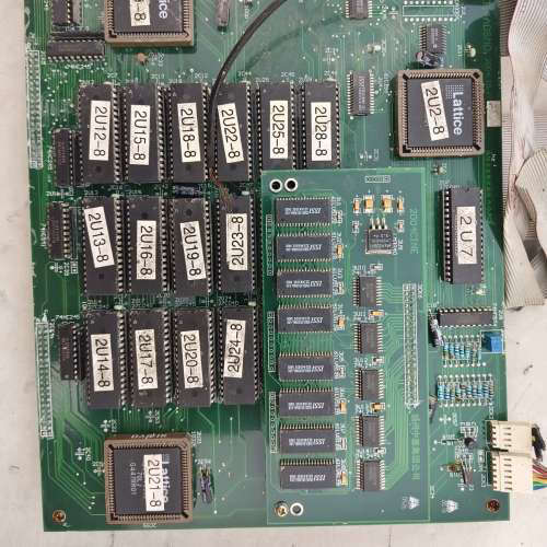 Lattice芯片主板，型号2005CINE-2，绿色P[议]