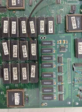 Lattice芯片主板，型号2005CINE-2，绿色P[议]