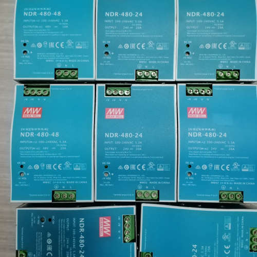 明纬电源 NDR-480-24，输24V，20A，总功率4[议]