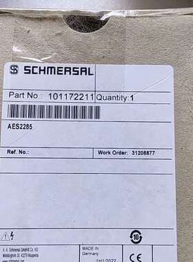 Schmersal 101172211 施迈赛安全继电器【议】