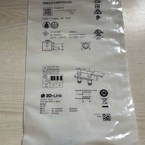 SICK西克接近传感器IMB12-04BPSVC0K【议】