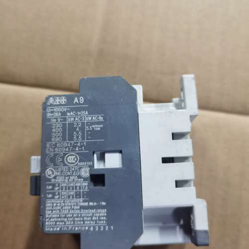 ABBA9-30-10交流接触器，法国制造，型号A9-3[议]