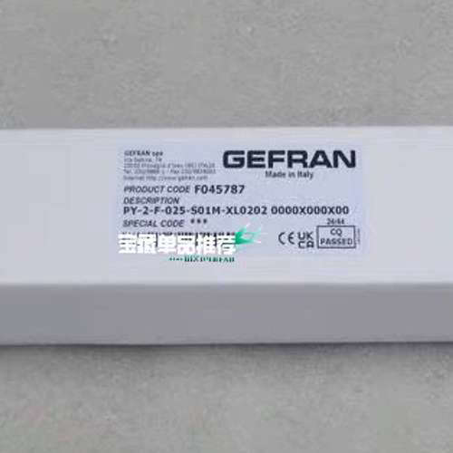 GEFRAN杰弗伦位移传感器PY-2-F-025-S01M-[议]