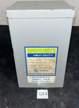 Hevi Duty 电气变压器 HS19A50 类型 3R & HS 120/240 NNB 快速发