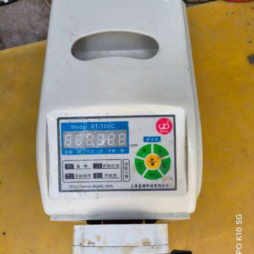 上海嘉鹏数显定时恒流泵BT-100SD，通电显示正常，功能不[议]