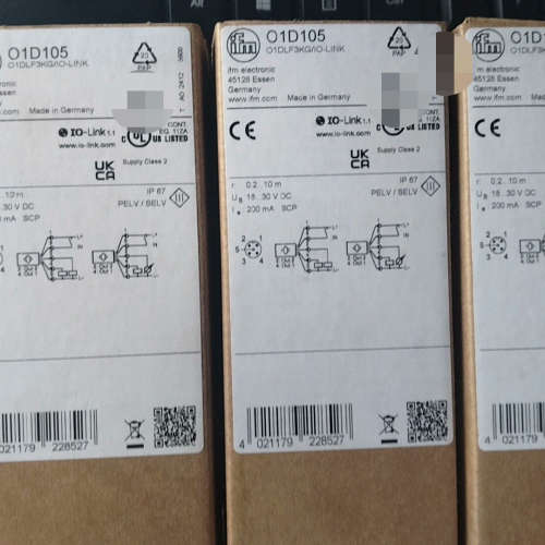 德国IFM易福门IO-Link传感器，型号O1D105，[议]