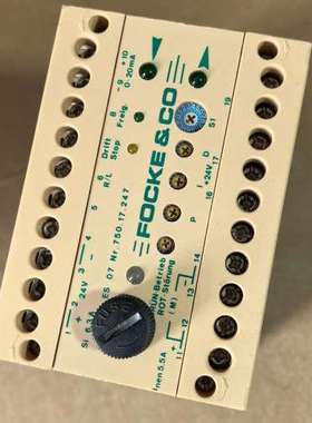 德国FOCKE&CO继电器 ES 07 Nr.750.17.【议】