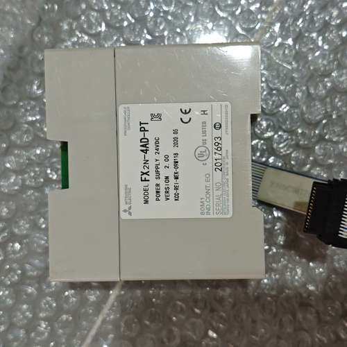 三菱PLC模拟量输入模块 FX2N-4AD-PT，24VDC【议】