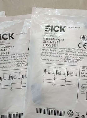德国西克光电开关GL6-N4211，订货号1059631，数[议]