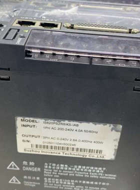 汇川驱动器Is620ps2r8iiks-iAB.   is6[议]