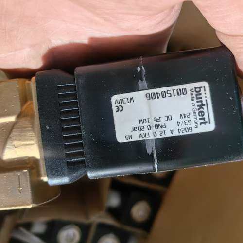 Burkert宝德电磁阀，型号6024 A 12.0 FKM【议】