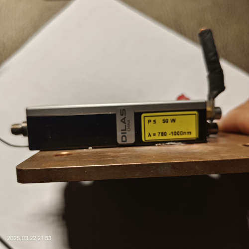 DILAS 激光模块 λ=7801000nm P≤50[议]