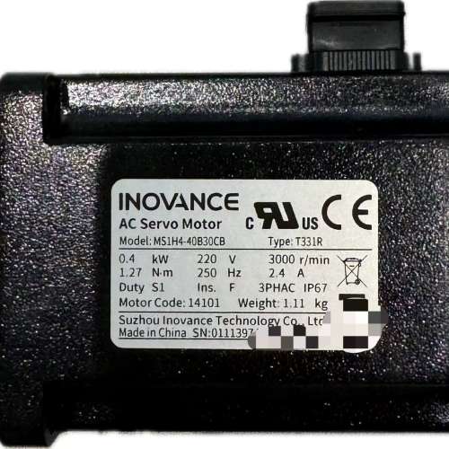 汇川伺服电机MS1H4-40B30CB-T331【议】
