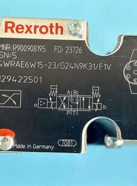 R900908195 4WRAE6W15-2X/G24N9K31/F1V，力士乐比例方向阀【议】