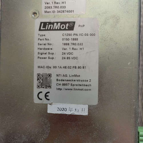 LinMot科瑞力摩驱动器C1250-PN-XC-0S-00[议]