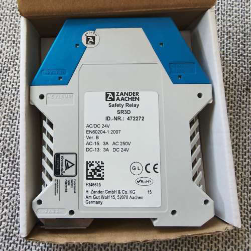 【速发】ZANDER  AACHEN安全继电器，SR3D[议]