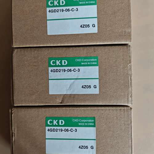CKD电磁阀 4GD219-06-C3，制造，正[议]