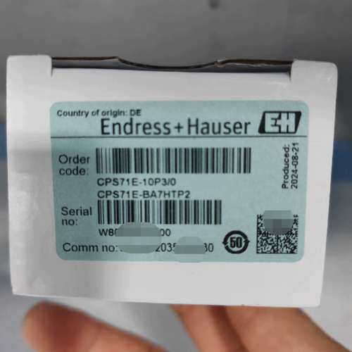 德国恩德斯豪斯E+H CPS71E-10P3/0数字电极，型【议】