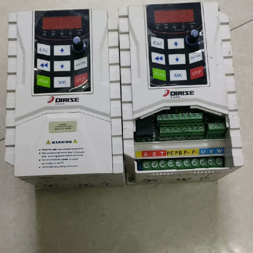 德瑞斯变频器两台，试机正常，ES100-3T-4R0G,[议]