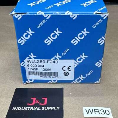 开箱- SICK 传感器 WLL260-F240 6-020-064 10-30VDC || 快速【议