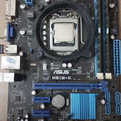 H61M-K主板，两条8G内存条，E3  1230V2CPU【议】