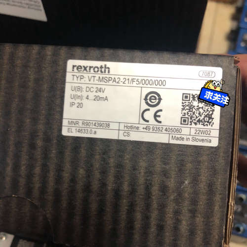力士乐Rexroth放大器 VT-MSPA2-21/F5[议]