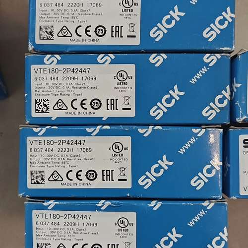 西克光电传感器VTE180-2P42447，订货号60374【议】