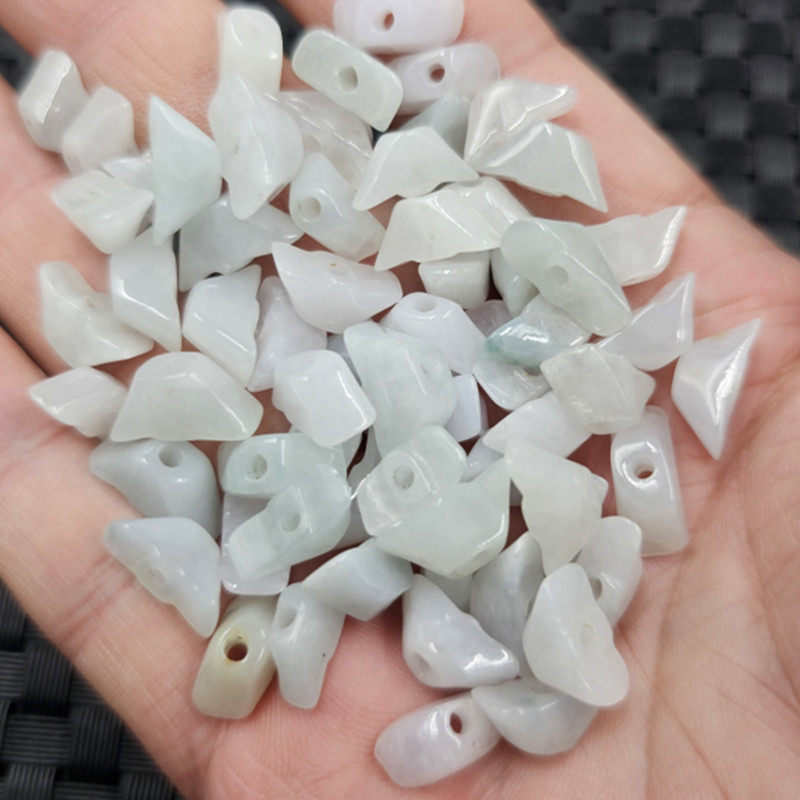 翡翠玉元宝玉石散珠儒种