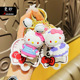 日记系列凯蒂猫公仔办公桌面可爱小饰品 授权hello kitty换装 时尚