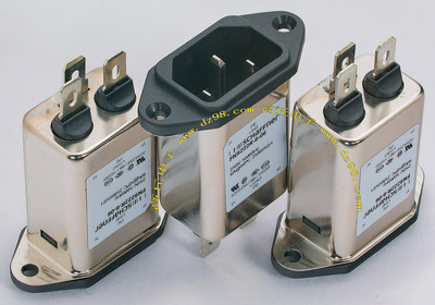 夏弗纳 SCHAFFNER FN9222R-6-06 250V 6A 插座电源滤波器 新的