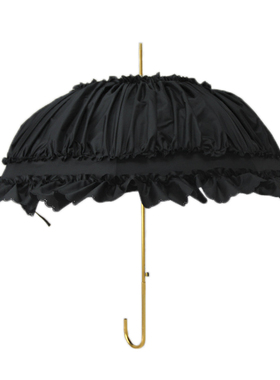 自制日系软妹蕾丝公主洛丽塔宫廷loli洋伞新娘伞长柄伞遮阳晴雨伞