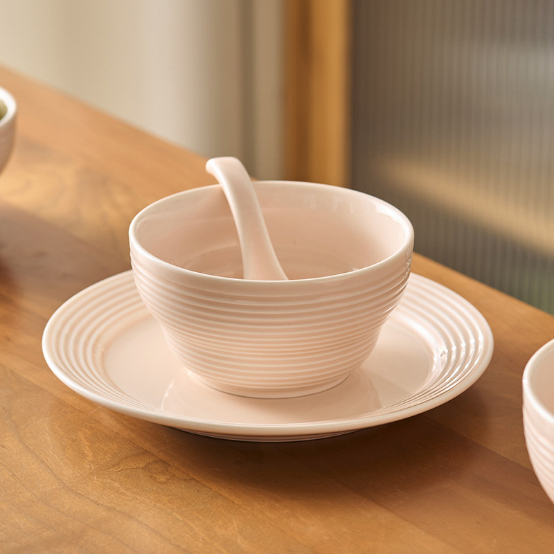 肆月米饭碗家用2025新款陶瓷小碗高颜值吃饭碗个人专用5英寸ins风,餐饮具,碗,淘宝优惠券,粉丝福利购,淘宝优惠卷