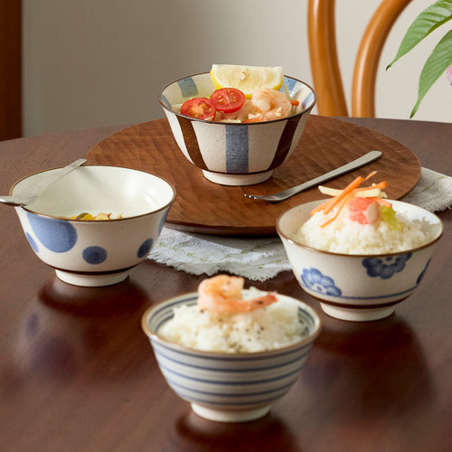 肆月家用粗陶饭碗高级感2026新款