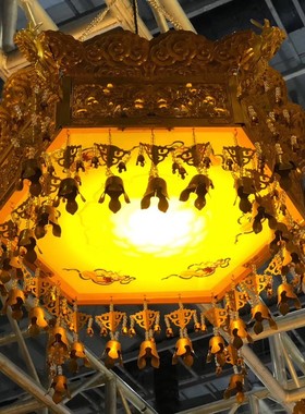 工艺挂式led灯寺院大殿道具