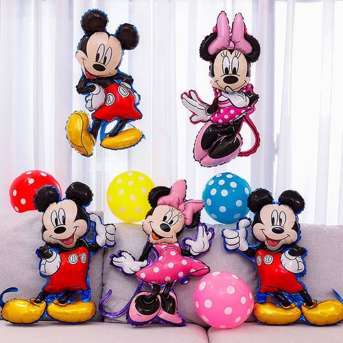 米老鼠卡通造型铝膜气球装饰儿童