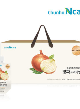 韩国直邮chunho洋葱汁礼物80ml*30包普通石材前排通风麸粉