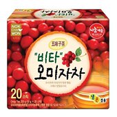 韩国直邮绿茶园维他五味子茶维C10g 20包2盒装