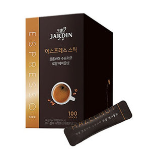 韩国直邮JARDIN黑咖啡无糖添加速溶低卡榛果味深度烘焙100条