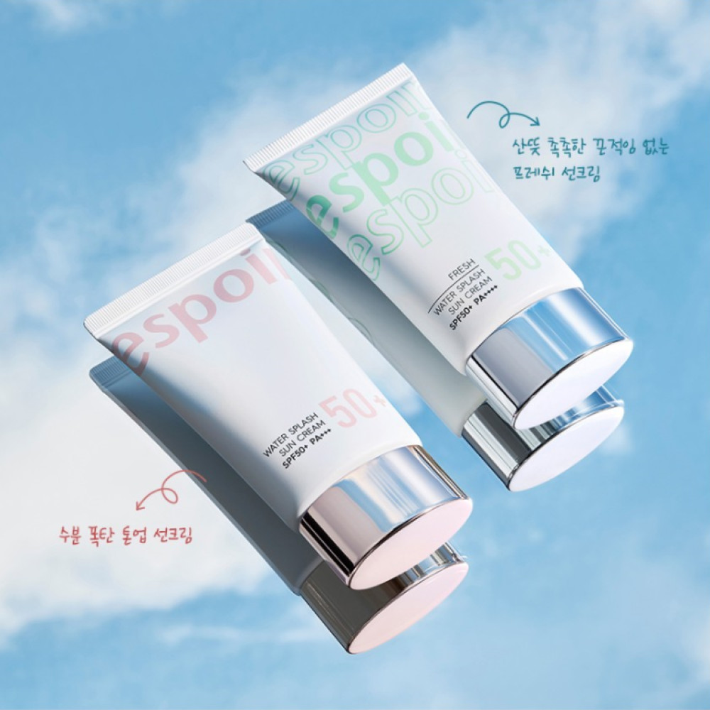 韩国ESPOIR防晒霜提亮清爽