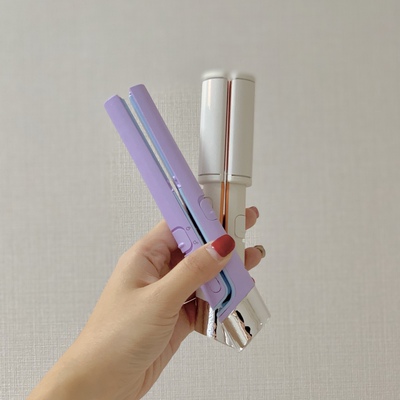 unix韩国便携式迷你卷发棒