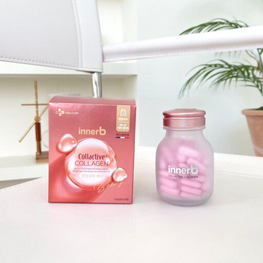 韩国直邮CJ希杰innerb补水紧致胶原蛋白玻尿酸皮肤care升级款胶囊