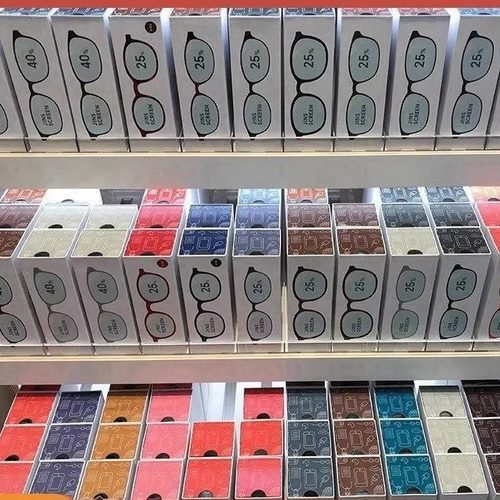 JINS睛姿日系蓝光眼镜缓解眼疲劳