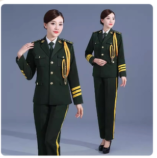 学生国旗班仪仗队服装学校护卫队礼服管乐队秋套装升旗仪式礼宾服