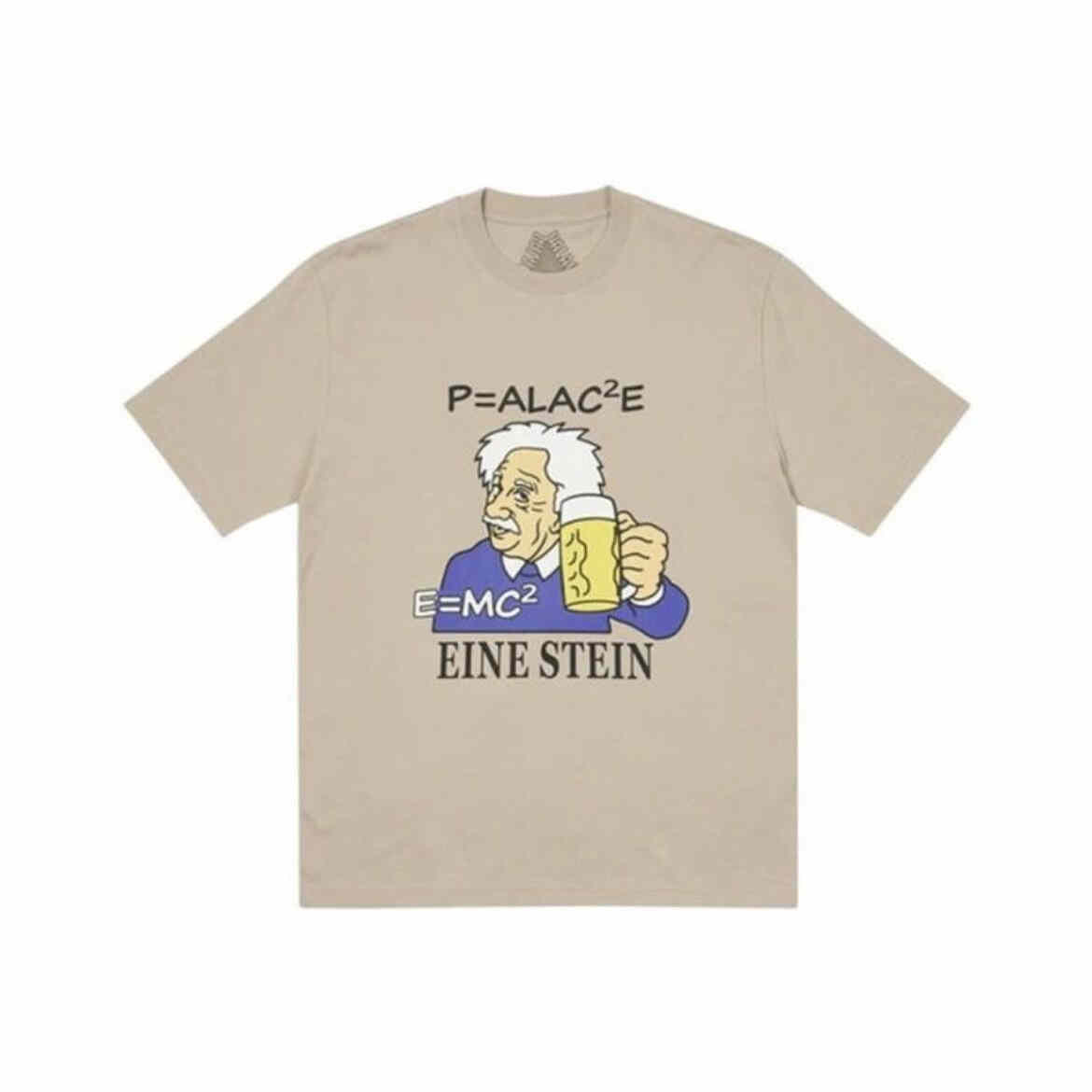 Palace Eine Stein 爱因斯坦印花圆领短袖T-shirtT恤