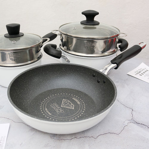 壹品燃气电磁炉通用套装锅