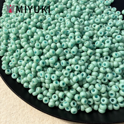MIYUKI御幸莫兰迪绿米珠1.5/2mm