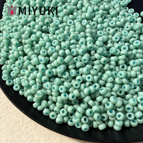MIYUKI御幸莫兰迪绿米珠1.5/2mm