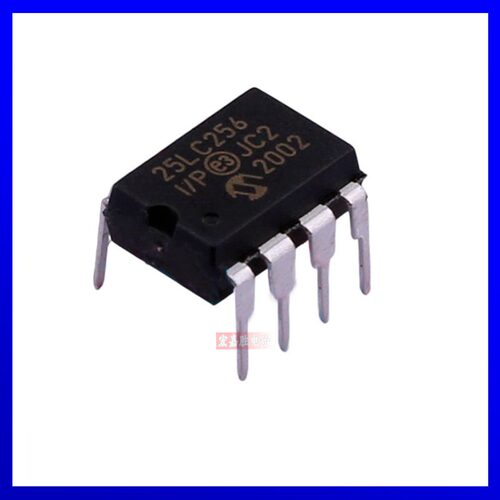 25LC256-I/P【IC EEPROM 256KBIT SPI 10MHZ 8DIP】全新原装正品
