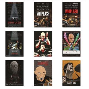 爆裂鼓手海报 经典音乐电影壁画排练室琴行打击乐架子鼓装饰挂画